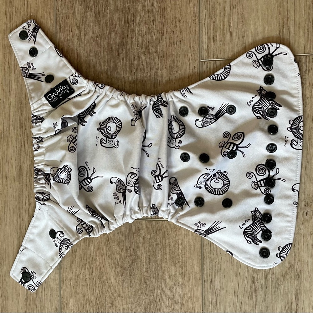 Grovia Cloth Diaper - Wild Things AI2 Shell - Picture 5 of 11